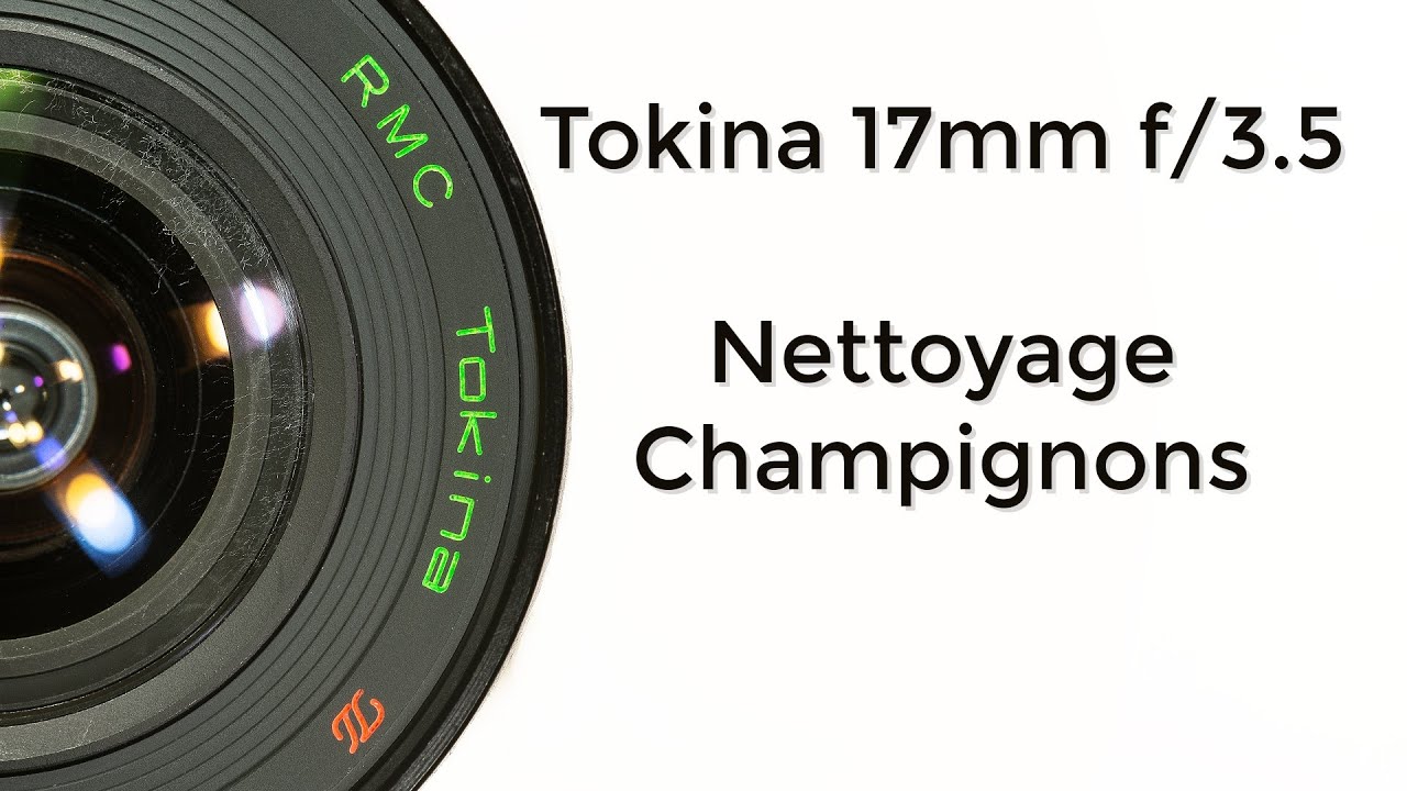 Tokina 17mm f/3.5 : Nettoyage champignons