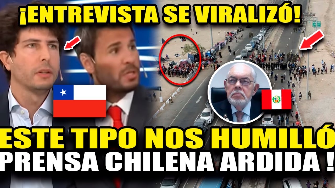CHILENOS EN SHOCK! CONGRESISTA PERUANO CUADRÓ A PRENSA CHILENA POR SU CORREDOR HUMANITARIO 