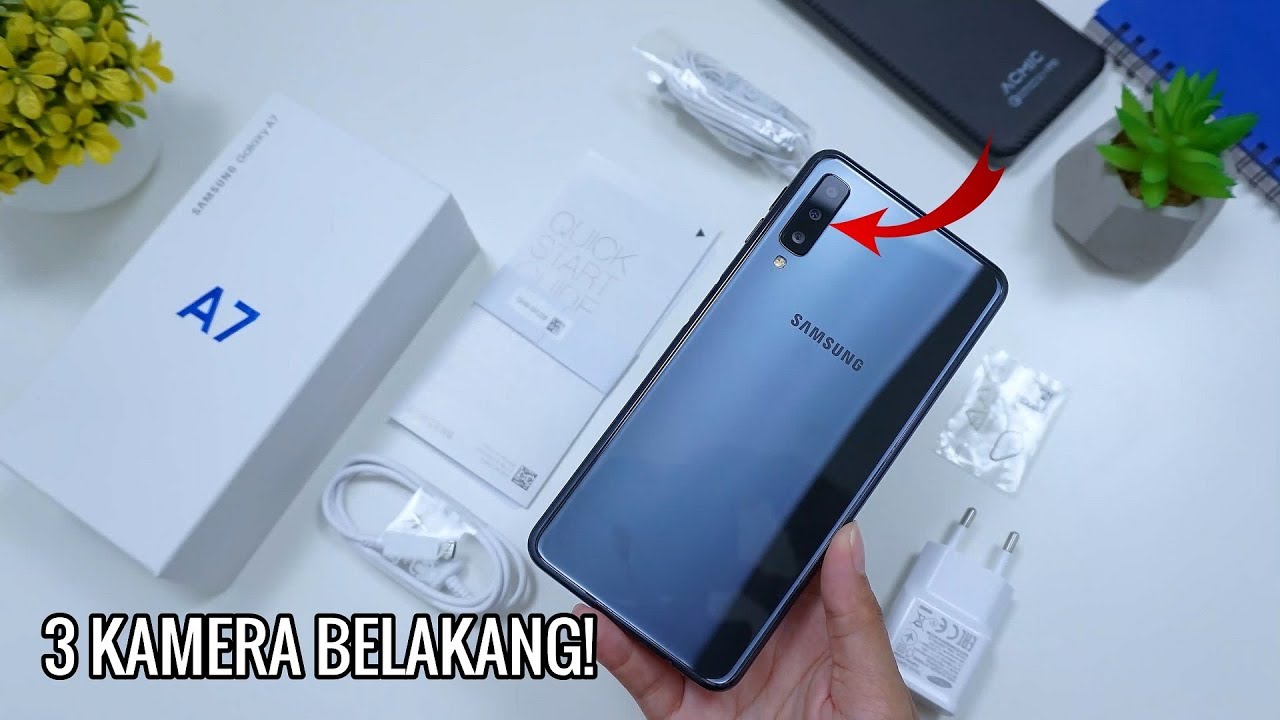 Unboxing Samsung Galaxy A7 2018 Indonesia!