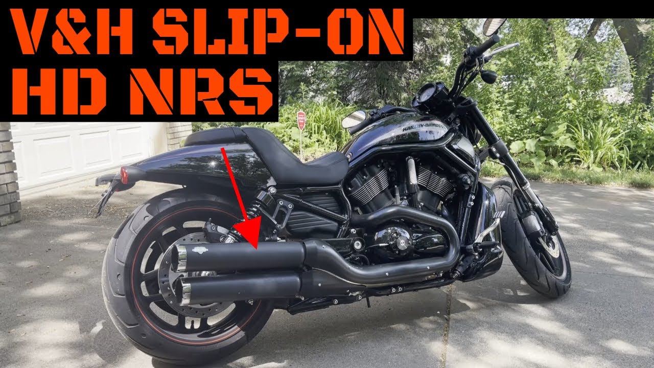 Harley Davidson Night Rod Special Vance & Hines Slip-On Exhaust