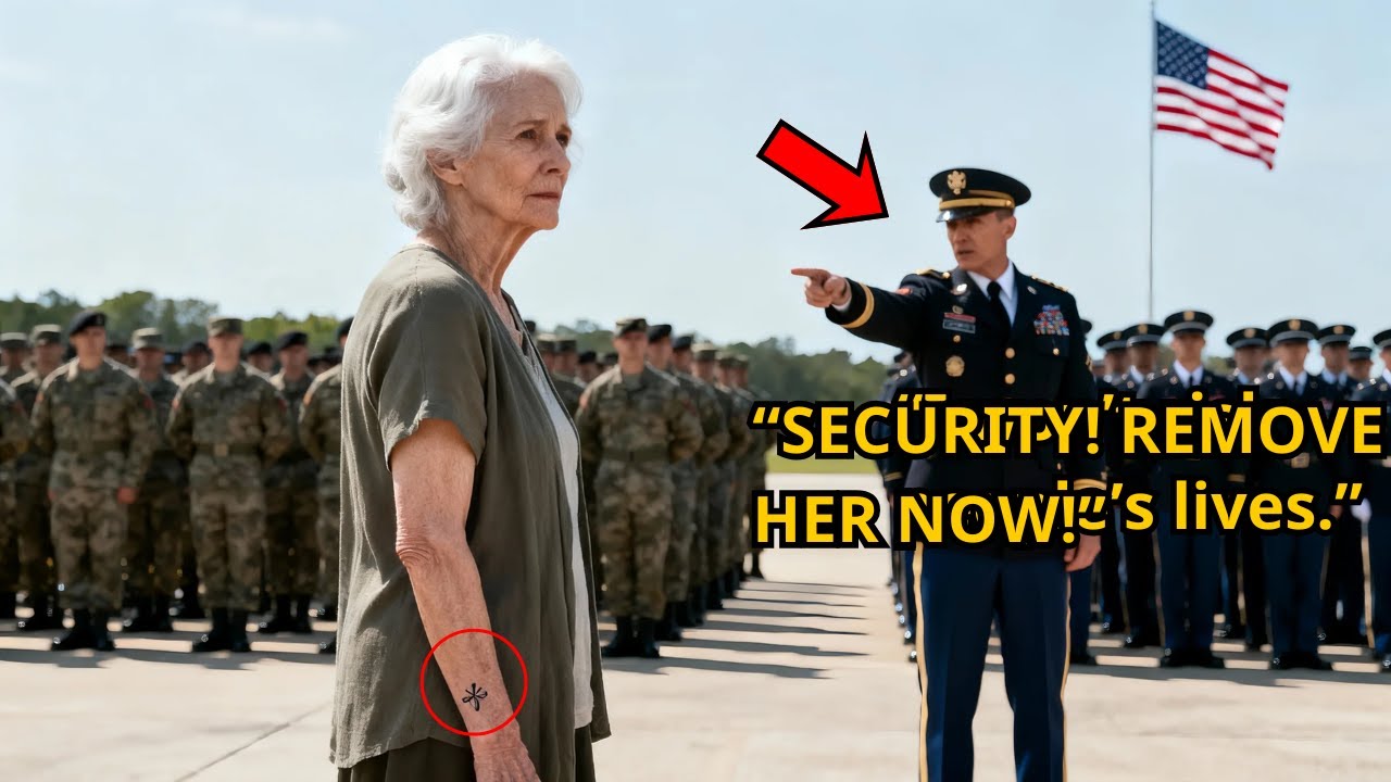 She Came to Watch Her Grandson Graduate — Until a USMC Commander Recognized Her Combat Ink