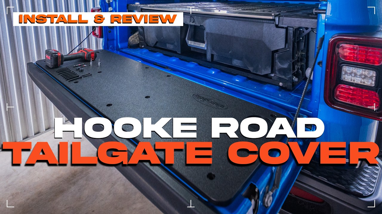 I Fixed My Jeep Gladiator’s Useless Tailgate (Hooke Road Table Install & Review)