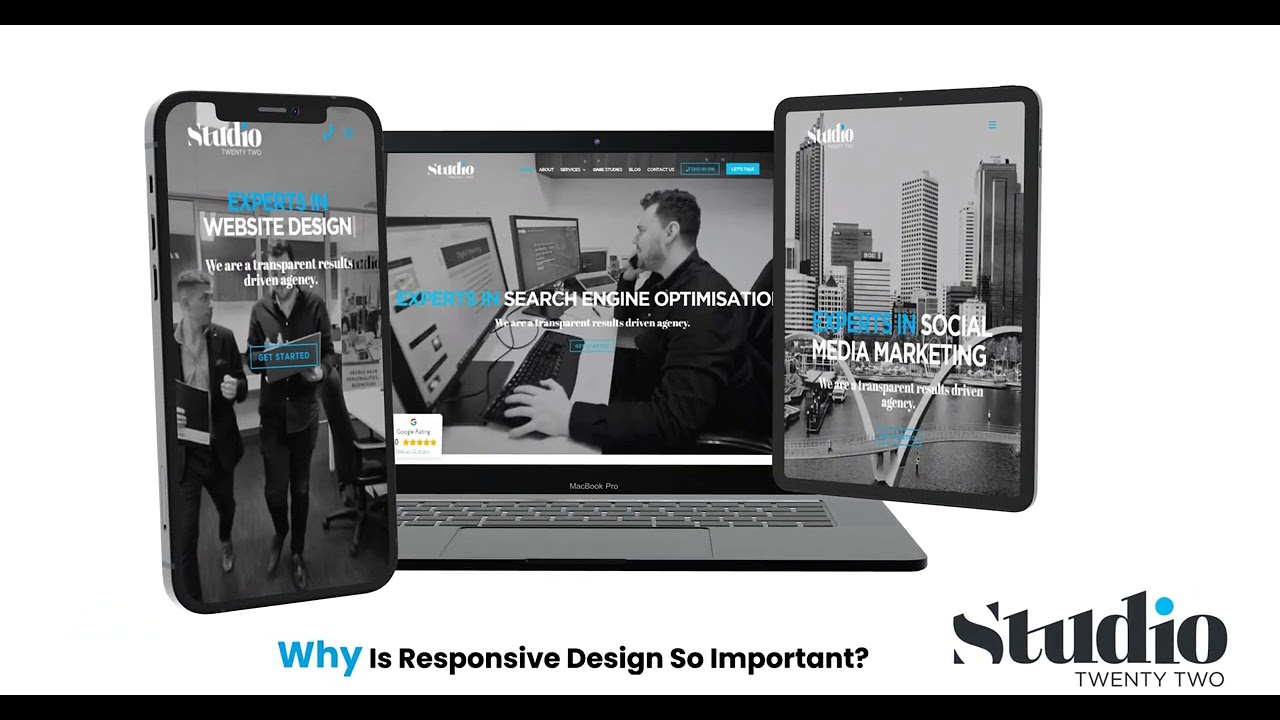 Studio22 - Website Responsive Design