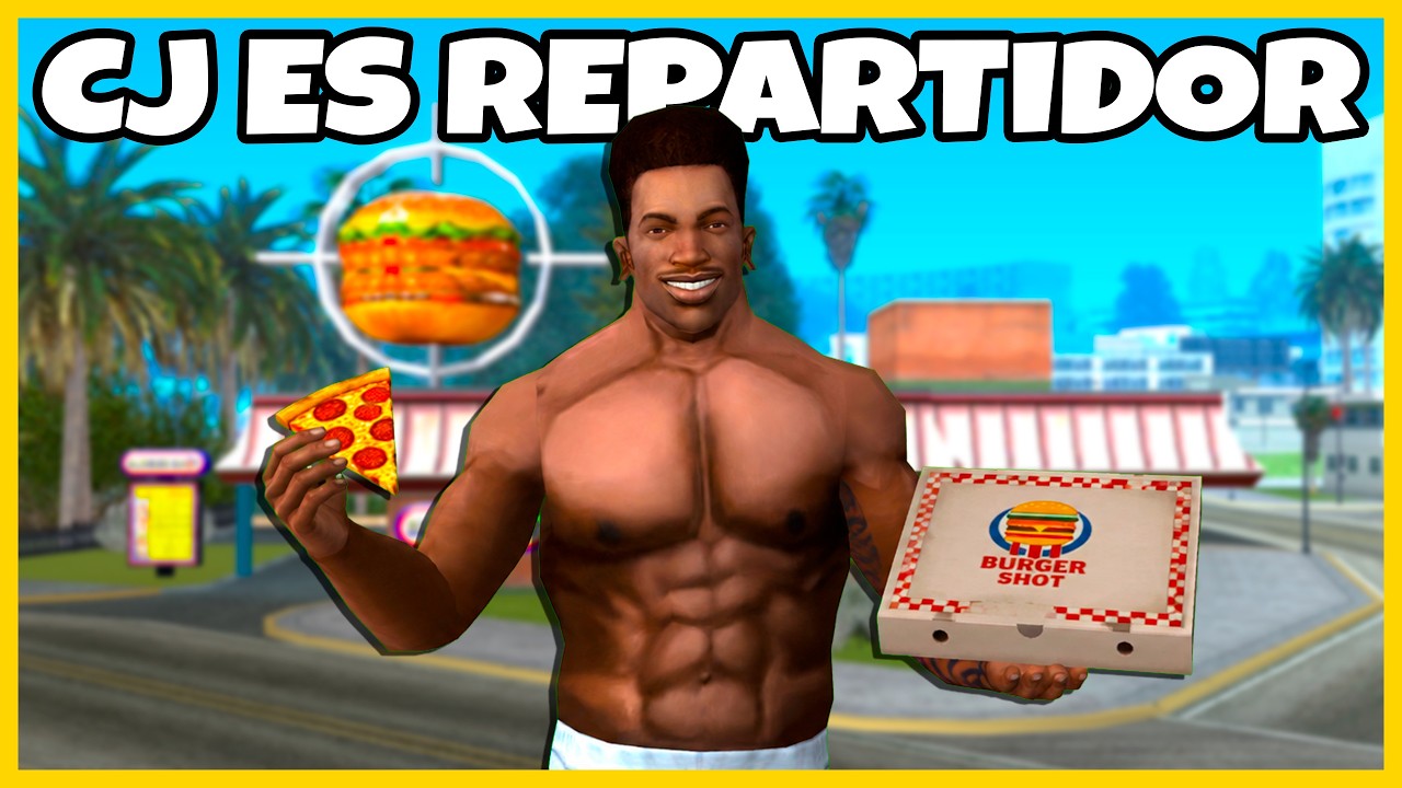 CJ es REPARTIDOR - GTA San Andreas Loquendo