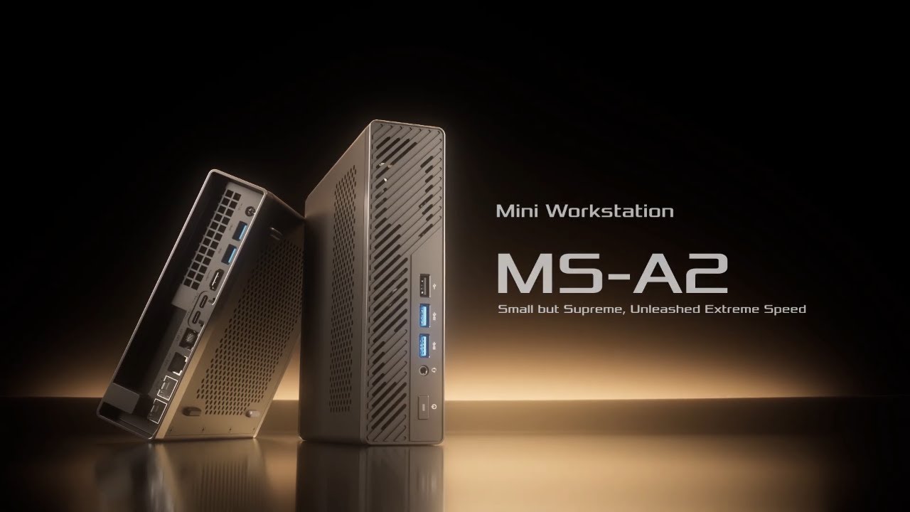 Minisforum MS-A2 Workstation with AMD Ryzen&trade; 9 7945HX & Dual 10G SFP & Dual 2.5G LAN