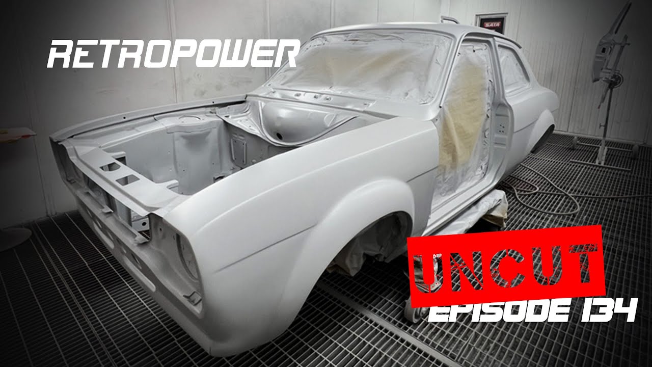 Wide Arched MK1 ESCORT RESTOMOD Prepared For Paint & More WORKSHOP IMPROVEMENTS!