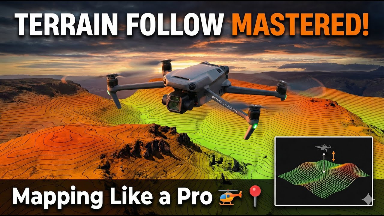 Mastering Terrain Follow with the Mavic 3 Enterprise