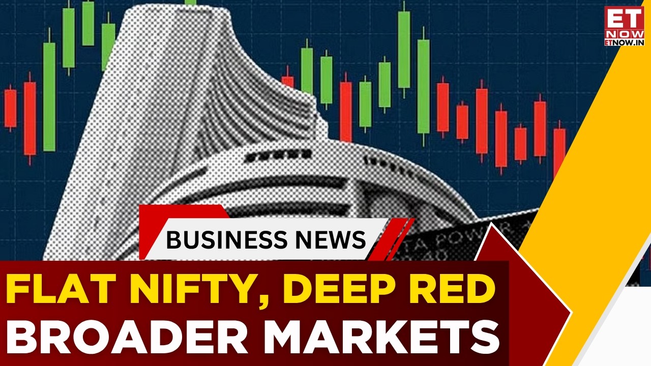 Sensex Rises 64 Pts, Nifty Ends In Red; Hindalco Drops 3%, HUL Up 2%; IT & Metals Drag Deep | ET Now