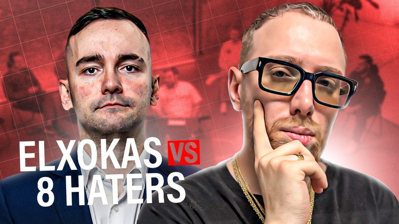XOKAS SE ENFRENTA A 8 HATERS CARA A CARA ¿LOS PADREA?