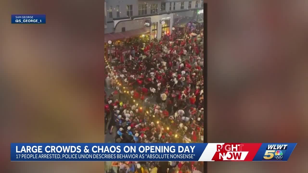 Chief: 17 people, ages 14 to 50, arrested during unruly Opening Day crowds