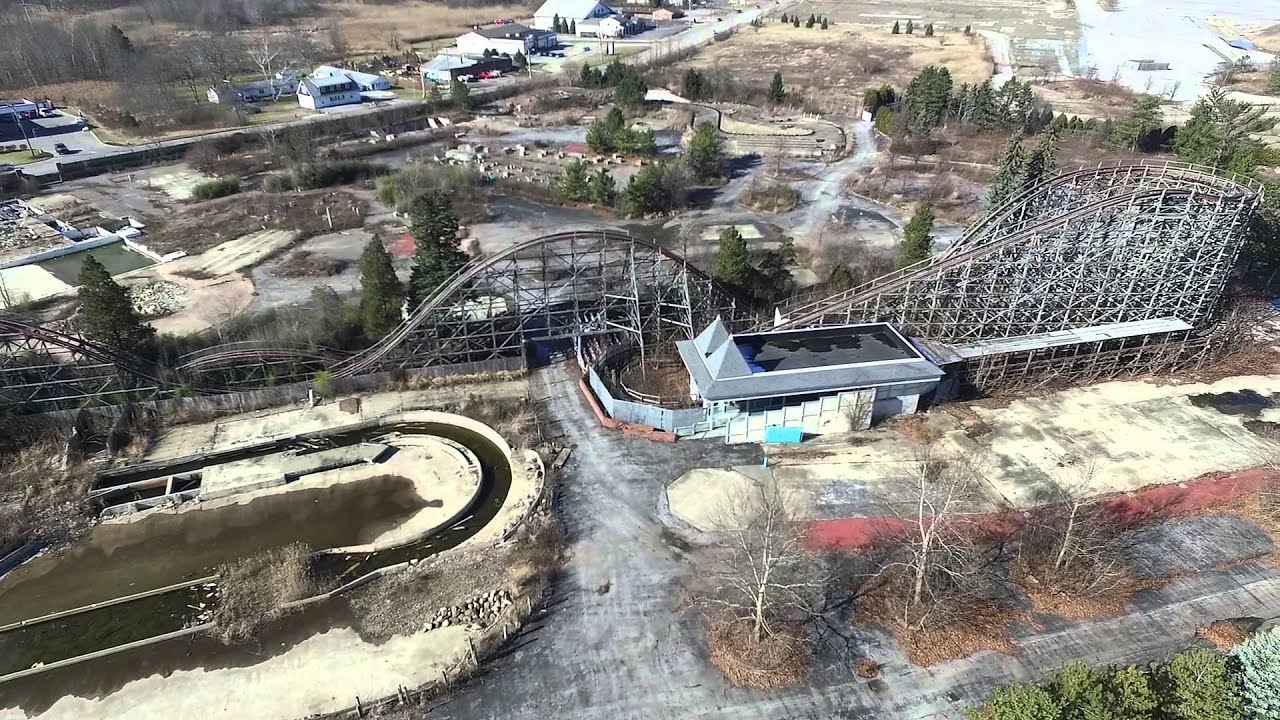 Geauga Lake Drone Footage