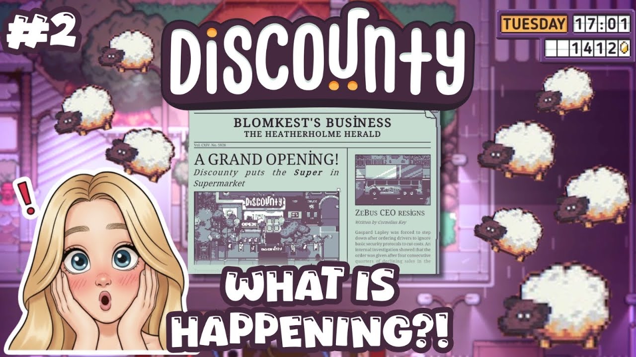 Discounty – Episode 2 | Making Deals & The Sheep Problem! (No Commentary)