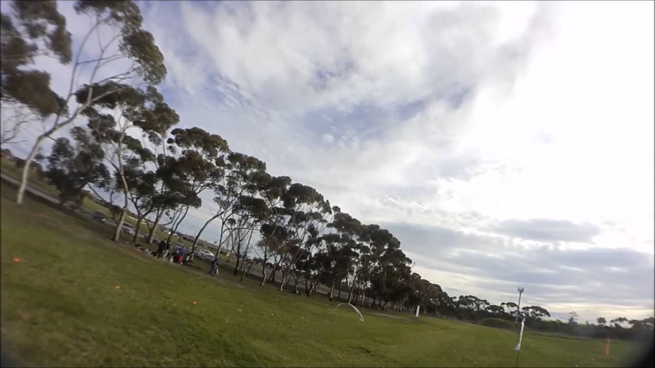 HQprops Dragonfly 5x4x4 trial flight