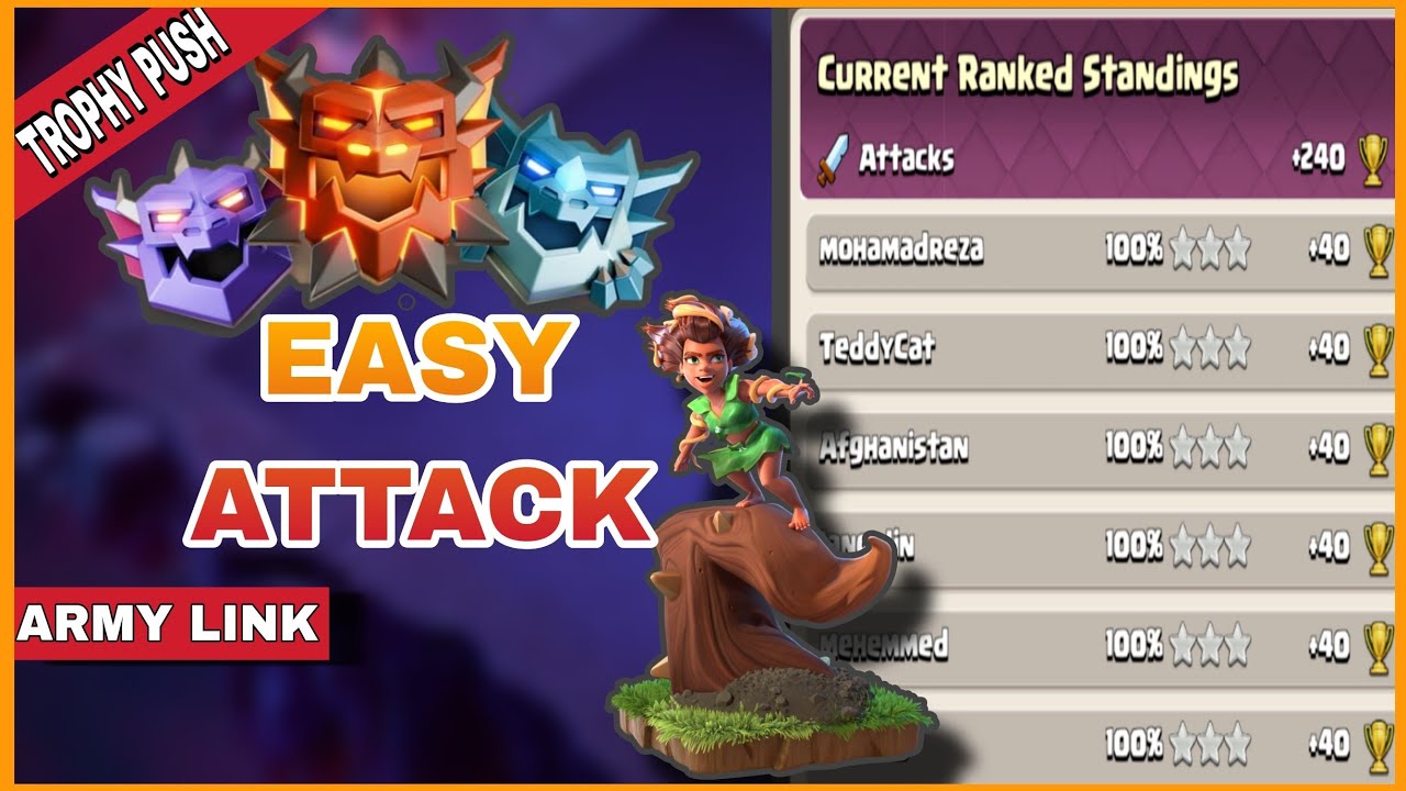 Best TH16 Attack Strategy!