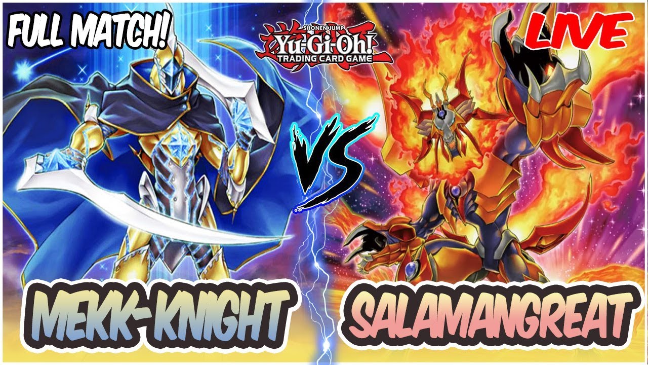 YuGiOh! Live Duel: Salamangreat vs Mekk-Knight Chaos Control! |INSANE MATCH!|