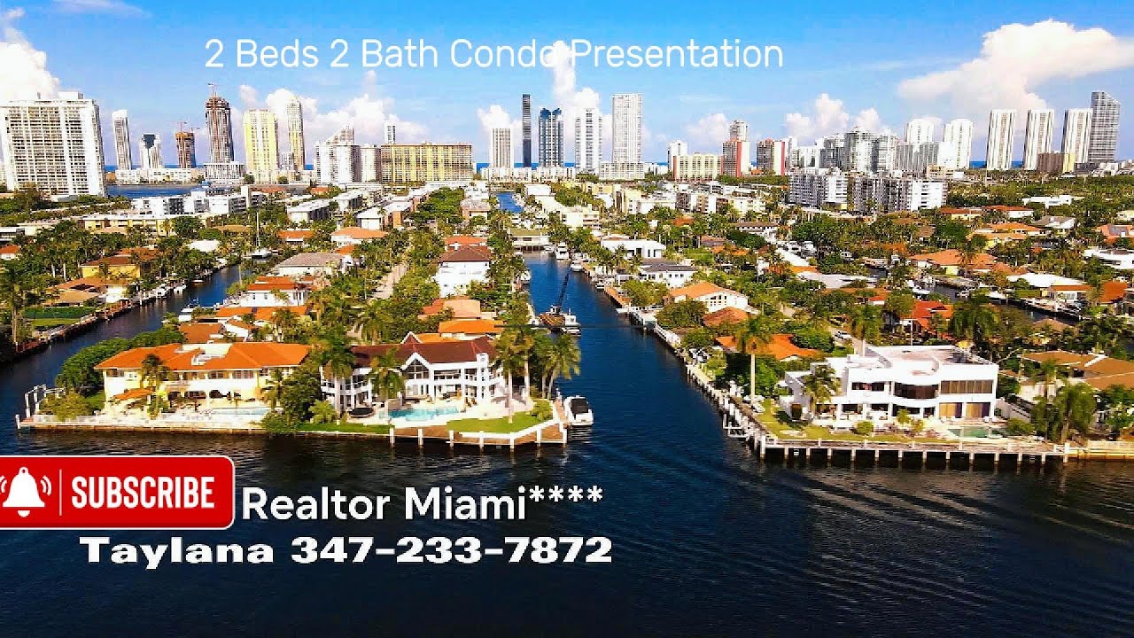 2 Beds 2 Bath Sunny Isles Beach Condo Taylana Realtor 🌴 Miami Florida