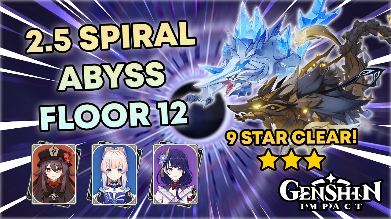 F2P 2.5 SPIRAL ABYSS FLOOR 12 9 STAR CLEAR! | Genshin Impact