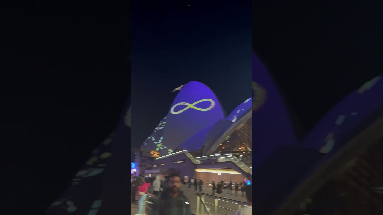 Sydney vivid #vividsydney2025 #sydney #music #theweeknd