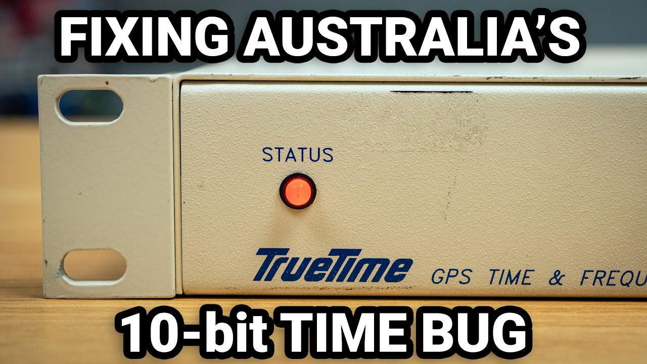 I rebuilt this 1995 Time Server so I don't get stuck in 2006