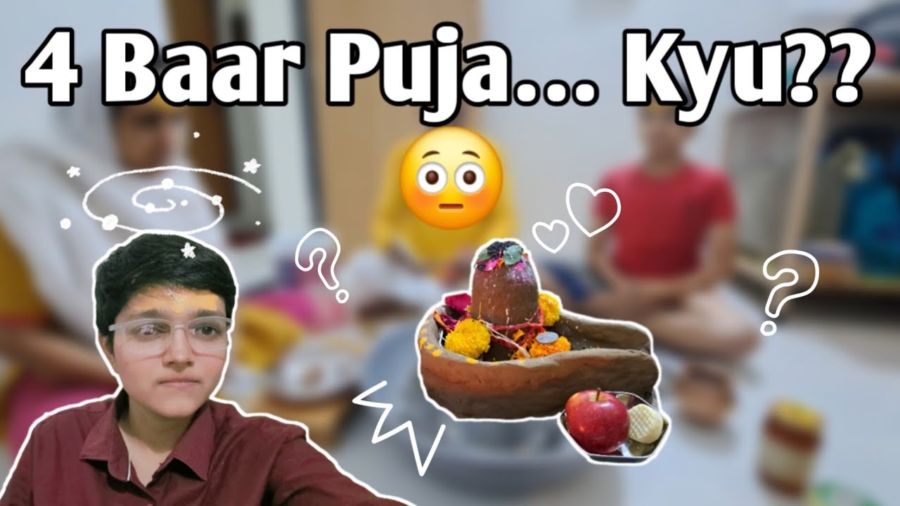 4 Prahar Shiv Puja Experience 😍 Mahashivratri Vlog | Har Har Mahadev