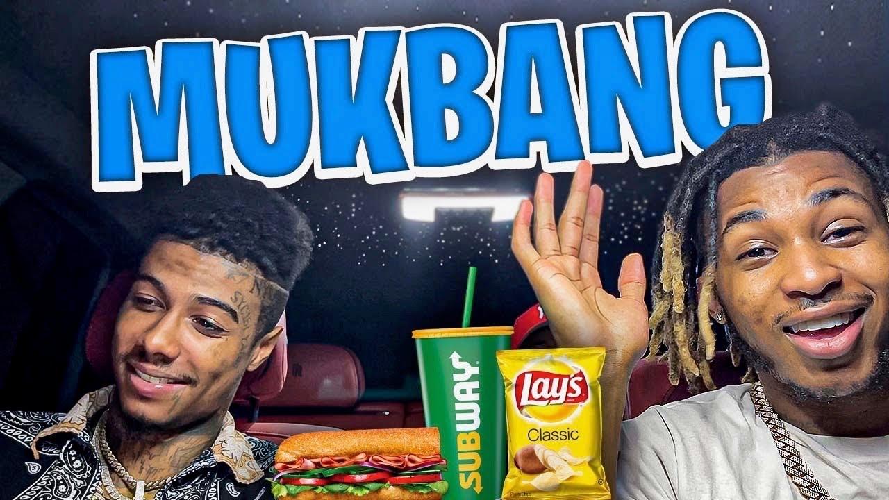 DDG & Blueface Mukbang!!
