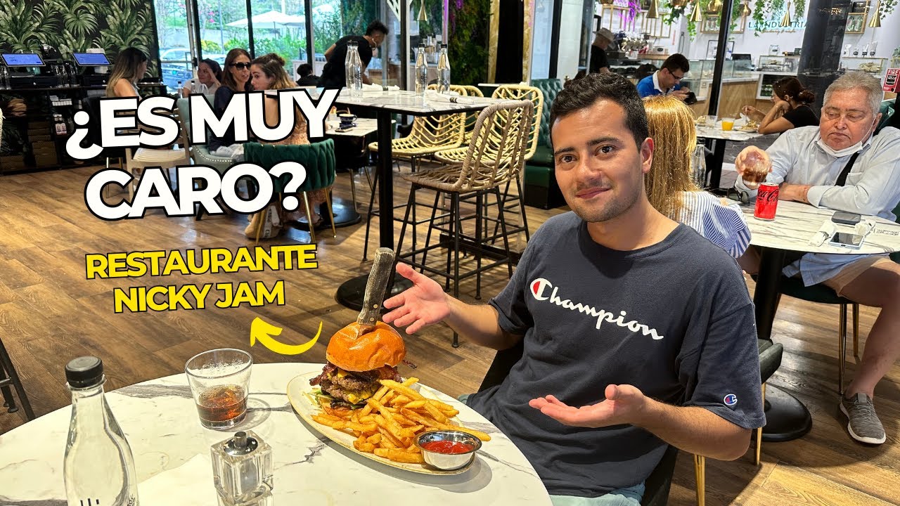 Este es el restaurante de NICKY JAM en MIAMI 🇺🇸 La INDUSTRIA BAKERY | LLEGUÉ en BICICLETA 🚲😵
