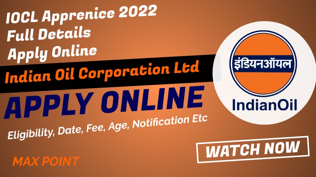 How to Fill IOCL Apprentice Post Online Form 2022 | MAX POINT