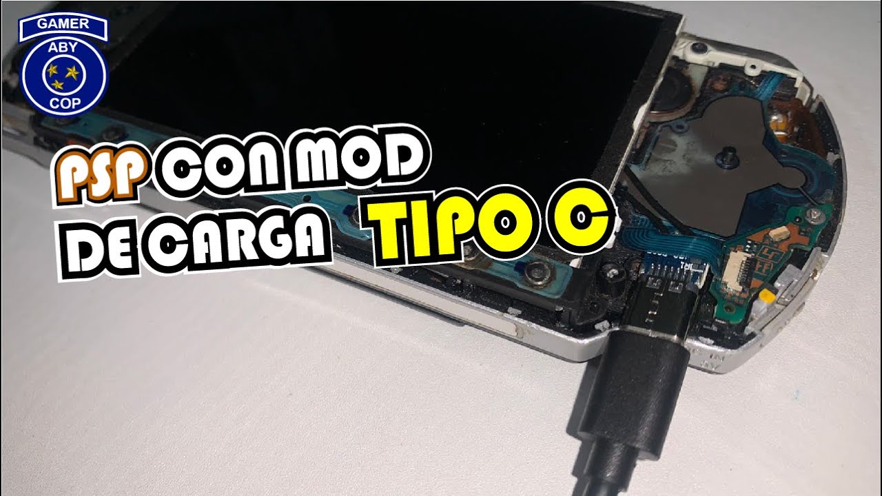 PSP Puerto de carga TIPO C  | MOD USB-C