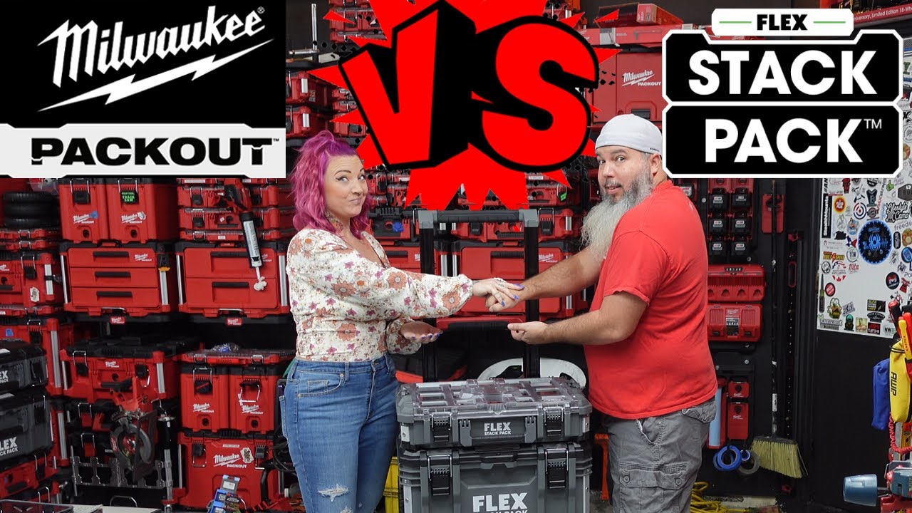 PACKOUT против STACKPACK E2: Flex Roller против Milwaukee, стандартные и неоригинальные МОДЫ — ВЫ...