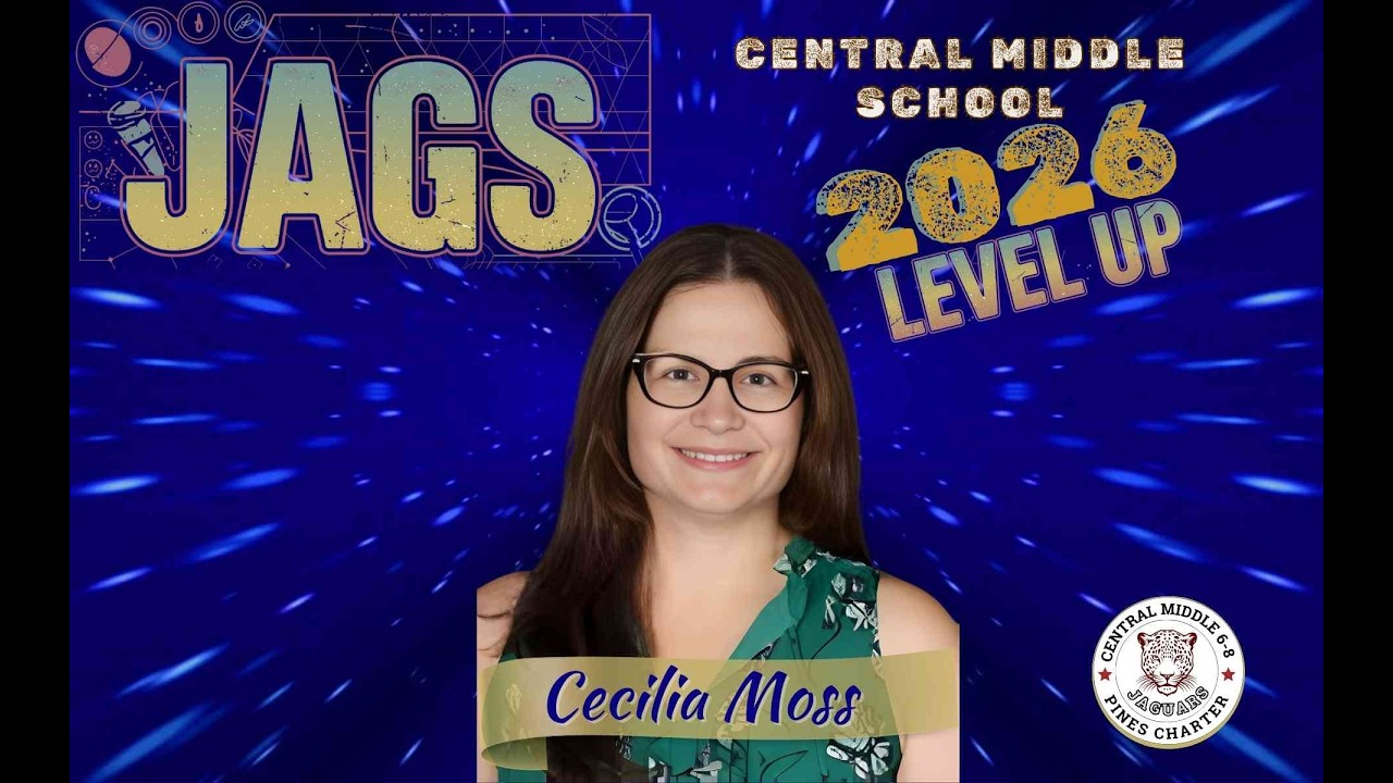 Cecilia Moss Central Middle Teacher of the Year 25-26