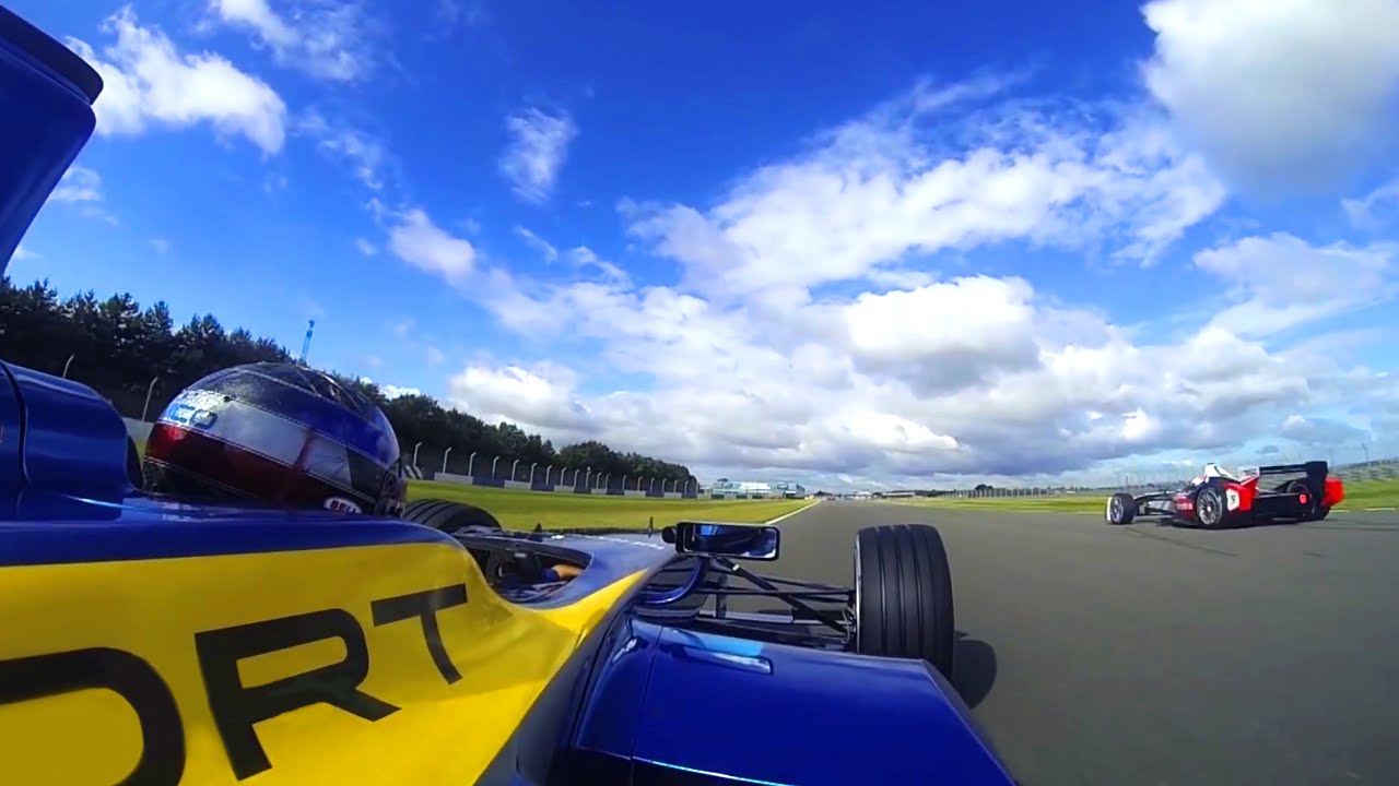 Formula E - Donington Onboard with Nicolas Prost