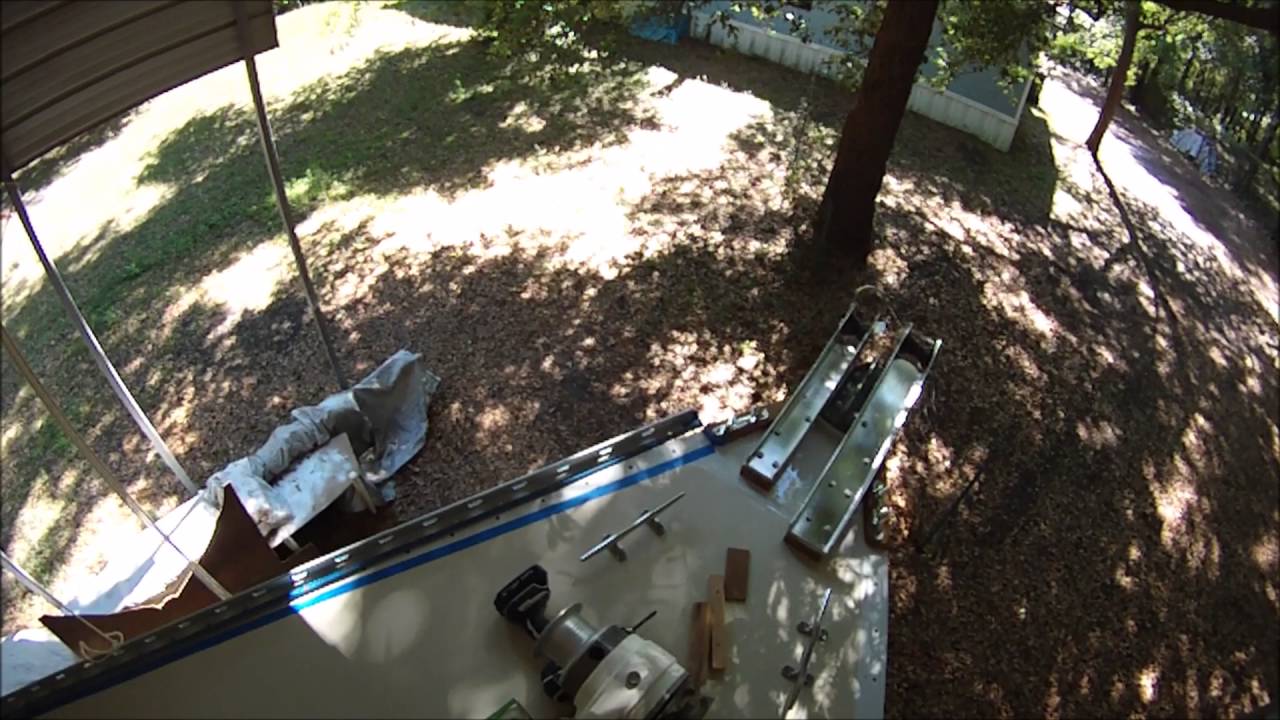 Alberg 30 Aluminum Toe Rails