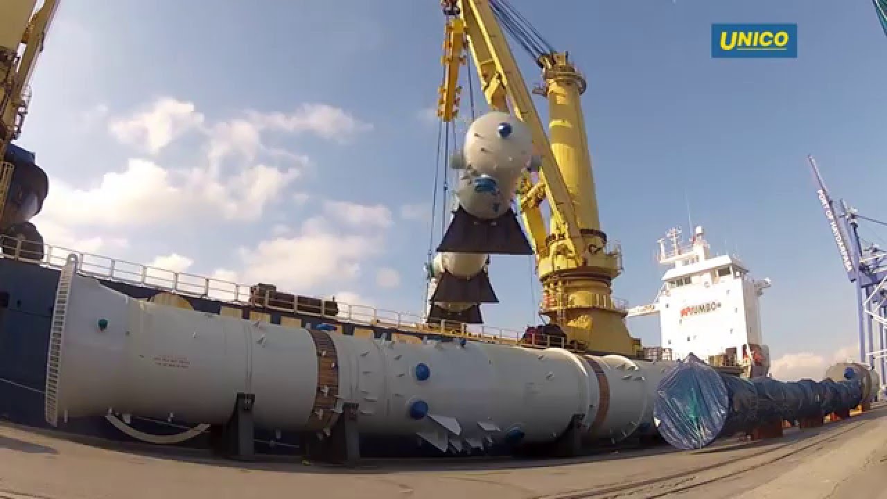 UNICO Project cargo handling in Istanbul, Turkey Part2