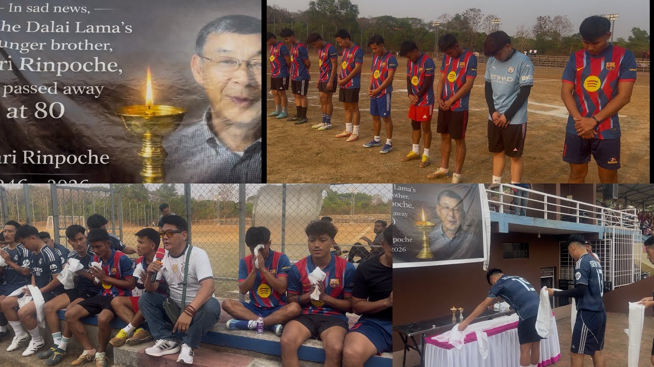   Mundgod Losar Tsepa 2  final football match#tibetanvlogger#19/2/26