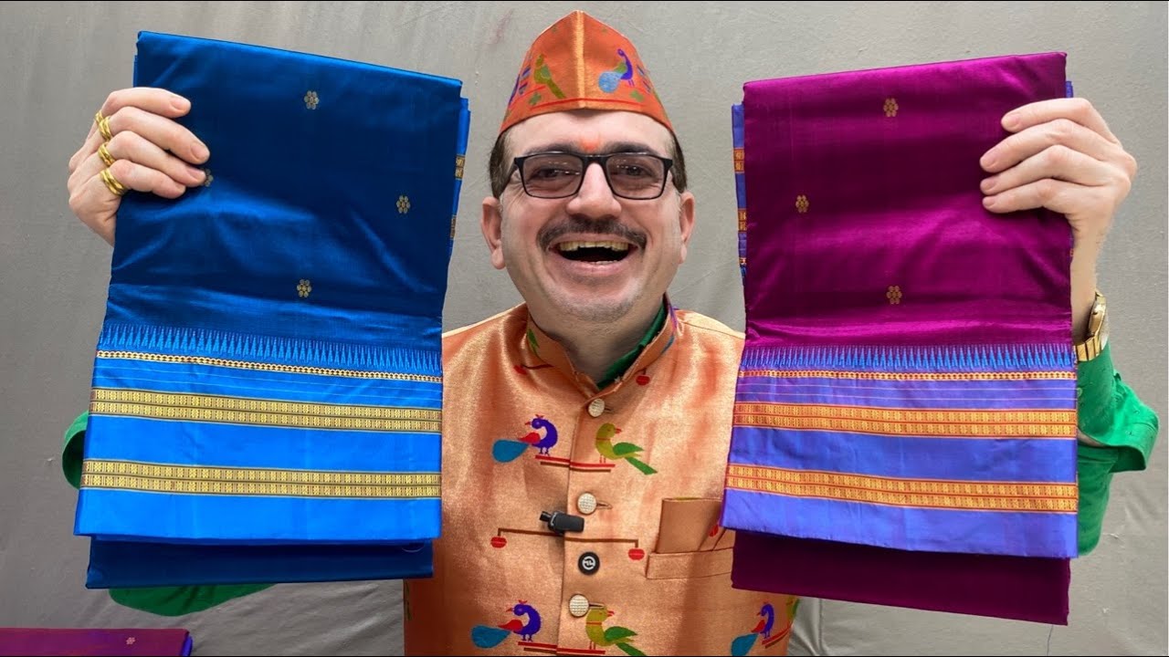 Narayanepth Pure Silk Sarees 🔥😍Kasturi Paithani live | Fancy Sarees live