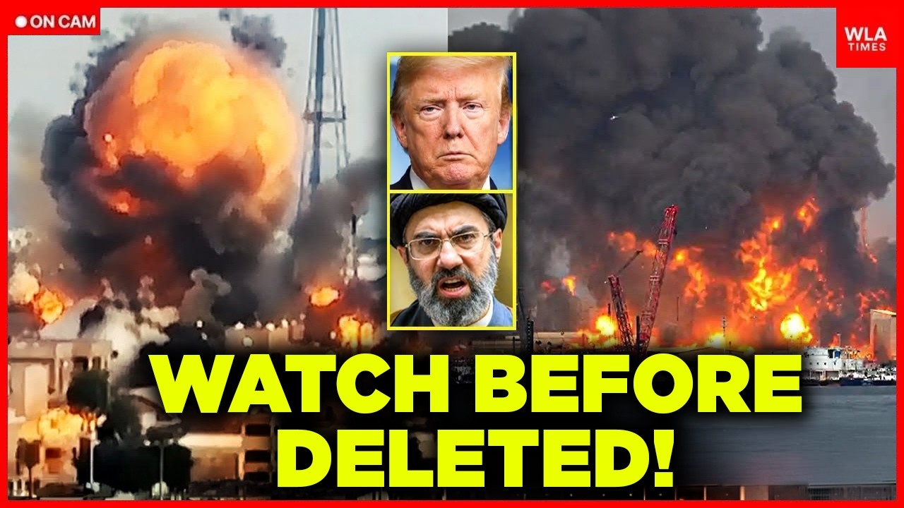 LIVE ON CAM: Iran MASSIVE REVENGE Missiles RAIN On 22 U.S. Bases? | U.S. STUNNED?