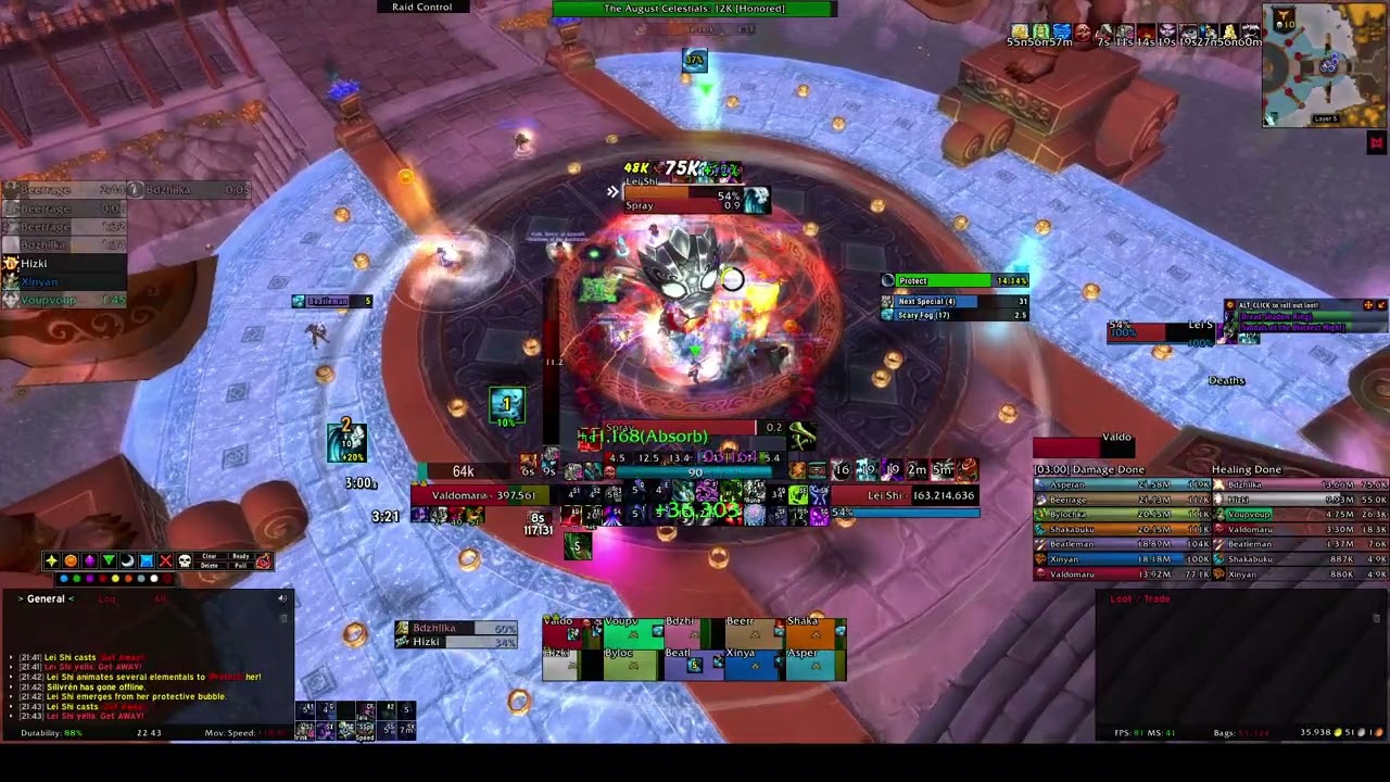 First kill | Lei Shi | 10 HM  - Ukrainian guild 