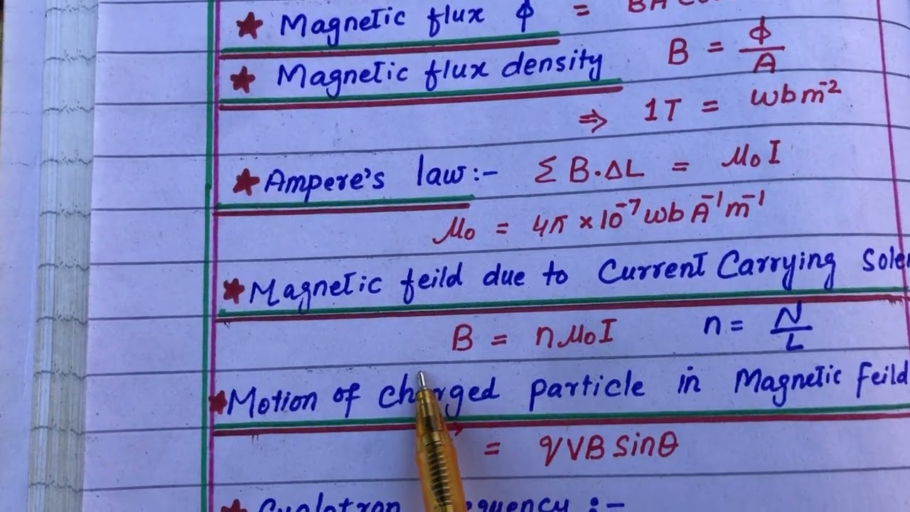 electromagnetism... very important unit