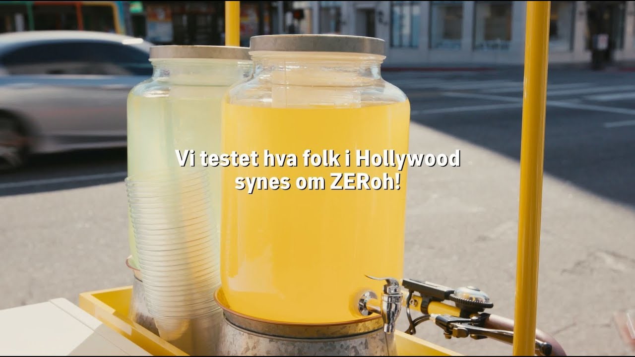 Smakstest av ZERoh! i Hollywood