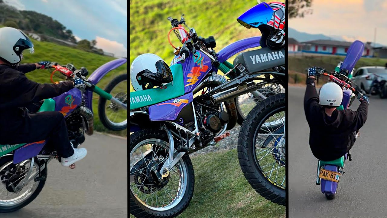 YAMAHA DT 175 | ¿el colór mas exótico?