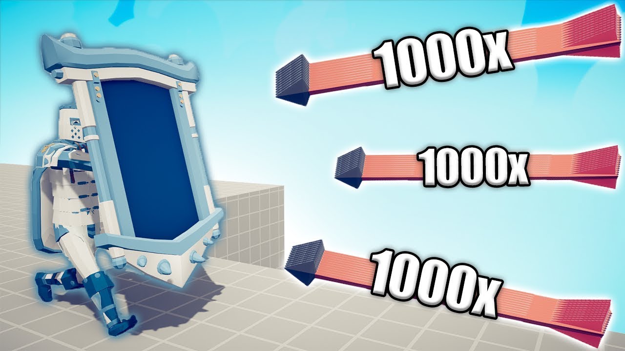 ICE MIRROR SHIELD vs 1000x OVERPOWERED UNITS - TABS | Totally Accurate Battle Simulator 2023