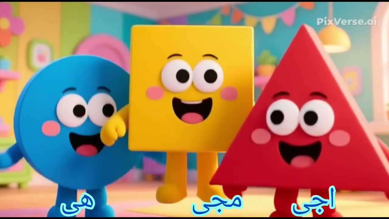 آموزش اشکال هندسی با شعبده‌بازی | Learn Shapes with Magic