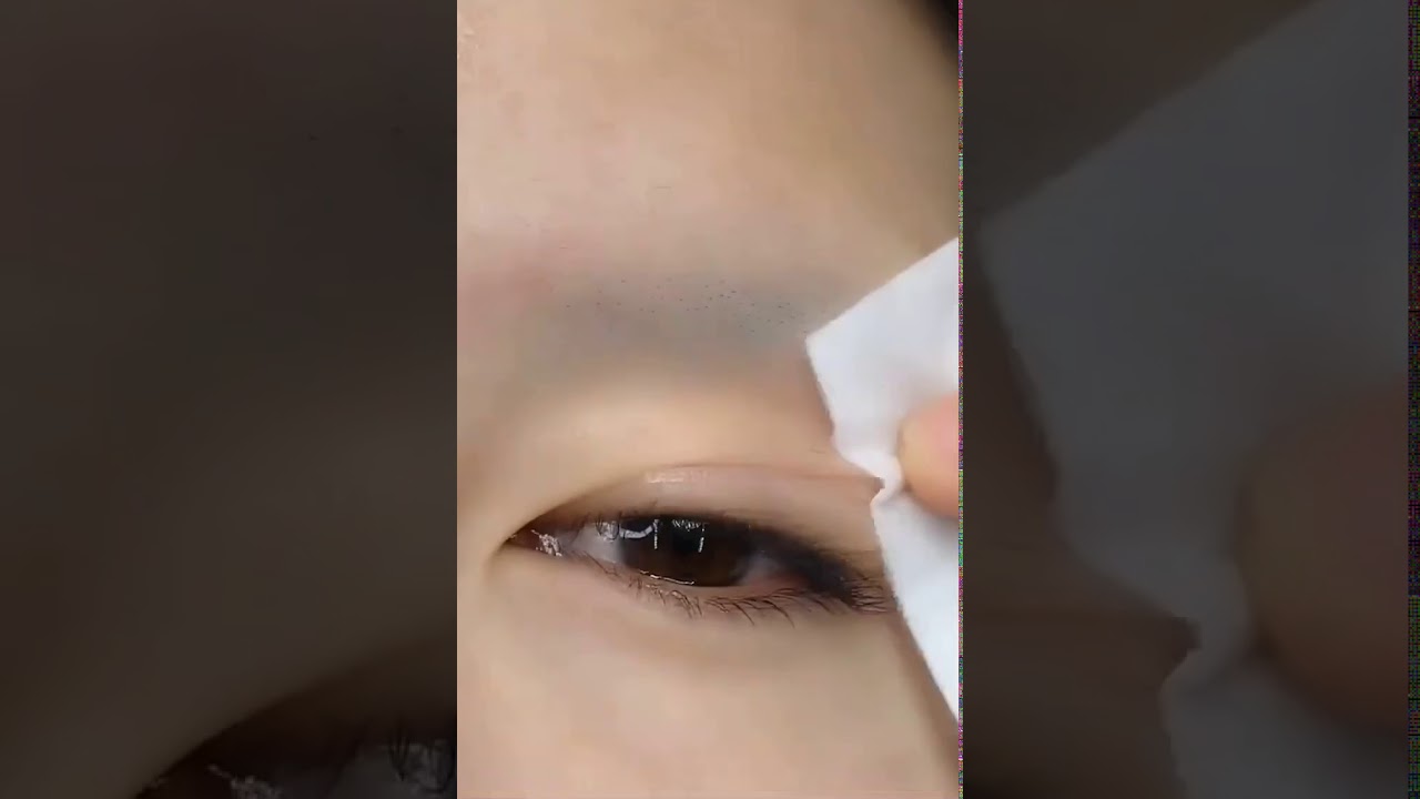 shave off the eyebrow then draw it on ✍🏻