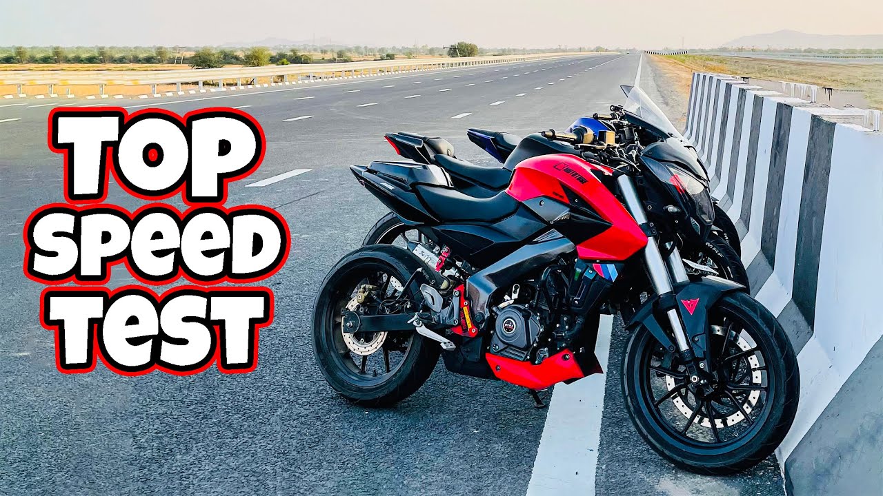 Modified Pulsar Ns200 Top Speed (after all the Modifications)