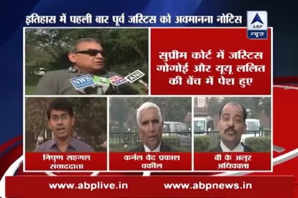 Supreme Court issues contempt notice to Markandey Katju