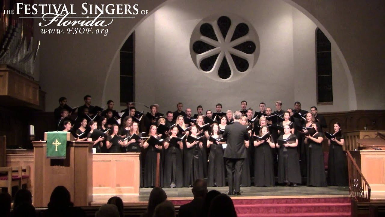 'My Spirit is Uncaged' performed by The Festival Singers of Florida