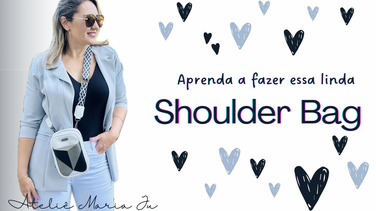 Aprenda a fazer essa linda Shoulder Bag 3D!!!