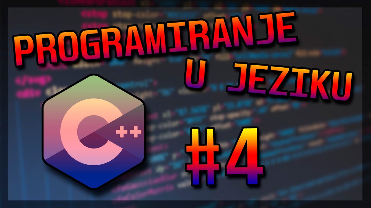 👨🏻&zwj;💻 Vrste Promenljivih i Promenljive l C++ Programiranje #4 👨🏻&zwj;💻