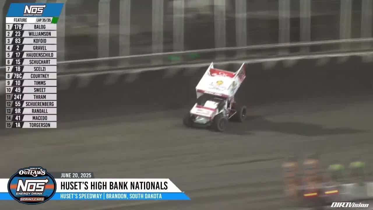 Bill Balog wins penultimate feature of Huset's High Bank Nationals