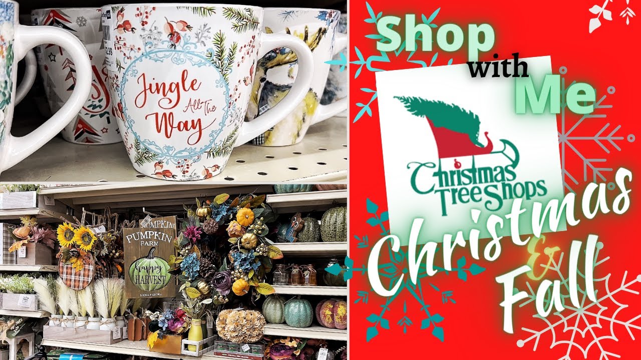 Christmas Tree Shops | Autumn & Christmas Decor! | Shop with Me!
